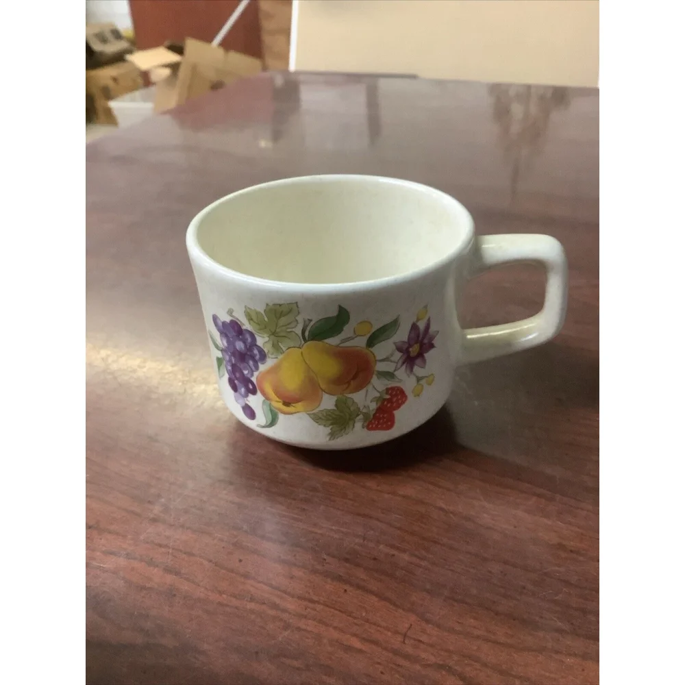 LENOX TEMPER-WARE TEA, COFFEE MUG CUP SUMMER HARVEST MADE IN USA